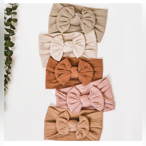 12pc Baby Headbands Super Stretchy Soft Nylon - Picture 2 of 3